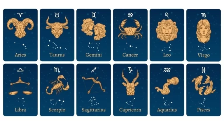 All Zodiac Sign Symbols and Natal Chart in Astrology